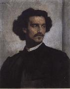 Anselm Feuerbach Self-Portrait oil painting